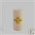 Kimbie Home 560g Soy Wax Pillar Candle with Bumble Bee Candle Pin - Black Onyx 