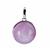 Kunzite Pendant with White Onyx in Sterling Silver 32cts