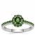 Chrome Diopside Ring in Sterling Silver 0.80ct