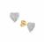Diamond Earrings in 9K Gold 0.55ct