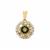 Csarite® Pendant with Diamonds in 18K Gold 4.57cts