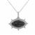 Namibian Pietersite Pendant Necklace in Sterling Silver 6.10cts