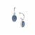 Bengal Blue Opal Earrings in Sterling Silver 11cts