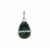 Malachite Pendant in Sterling Silver 17.65cts