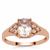 Idar Pink Morganite Ring in 9K Rose Gold 1.50cts
