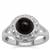 Cats Eye Enstatite Ring in Sterling Silver 3cts