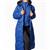 Destello Long Winter Hooded Coat (Choice of 4 Sizes) (French Navy)