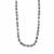 Tahitian Cultured Pearl Necklace in Sterling Silver (9 x 8mm)