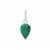 Molte Malachite Sterling Silver Charm 4.40cts