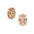 Morganite 9K Gold Earrings
