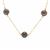 Tahitian Cultured Pearl Necklace in 9K Gold (11mm)