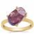 Amethyst Ring in Gold Plated Sterling Silver 5.85cts