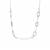 Optic Quartz Necklace in Sterling Silver 26.20cts