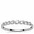 IF Diamonds Ring in 9K White Gold 0.25ct