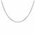Chain  in Rhodium Plated Sterling Silver 46cm/18'