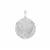 Diamonds Pendant in Sterling Silver 1.05cts