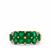Panjshir Emerald Ring with Diamonds in 18K Gold 2.29cts