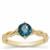 Colour Change Kyanite Ring in 9K Gold 1ct