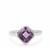 Bahia Amethyst Ring in Sterling Silver 2.55cts