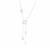 Herkimer Quartz Necklace in Sterling Silver 18.35cts