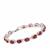 Bemainty Ruby Bracelet in Sterling Silver 12.30cts