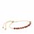 Songea Red Sapphire Slider Bracelet in 9K Gold 2.35cts