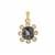 Burmese Spinel Pendant with Diamonds in 18K Gold 2.93cts