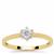 Diamonds Ring in 9K Gold 0.32cts
