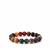 Multi-Color Quartz Stretchable Bracelet 140cts
