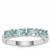 Madagascan Blue Apatite Ring in Sterling Silver 1.23cts