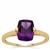 Moroccan Amethyst Ring in 9K Gold 2cts