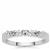 Diamond Ring in Sterling Silver 0.07ct