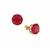 Malagasy Ruby Earrings in 9K Gold 10.75cts