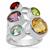 'Colours of Summer' Multi Gemstone Sterling Silver Ring ATGW 9.20cts