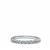 White Topaz Ring in Sterling Silver 0.46cts 