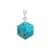 Bonita Blue Turquoise Pendant in Sterling Silver 8.45cts