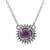 Moroccan Amethyst Necklace in Sterling Silver 0.75ct