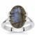 Paul Island Labradorite Ring in Sterling Silver 6.50cts