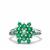 Ethiopian Emerald Ring in Sterling Silver 1.33cts