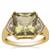 Csarite® Ring with Diamond in 18K Gold 5.08cts