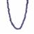 Tanzanite Necklace in Sterling Silver 279.35cts