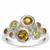 Ambilobe Sphene Ring in Sterling Silver 1.60cts