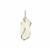 'The White Flame' Branca Onyx & White Zircon Sterling Silver Pendant ATGW 21.25cts
