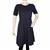Destello A-Line Dress (Choice of 6 Sizes) (Navy)