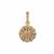 Argyle Cognac Diamond Pendant in 9K Gold 0.52ct