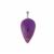 Bahia Amethyst Pendant in Sterling Silver 55cts