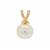 South Sea Cultured Pearl Pendant in 9K Gold (9mm)