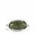 Nephrite Jade Ring in Sterling Silver 4.07cts