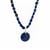 Lapis Lazuli Necklace in Sterling Silver 182cts