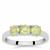 Ambilobe Sphene Ring in Sterling Silver 1.30cts
